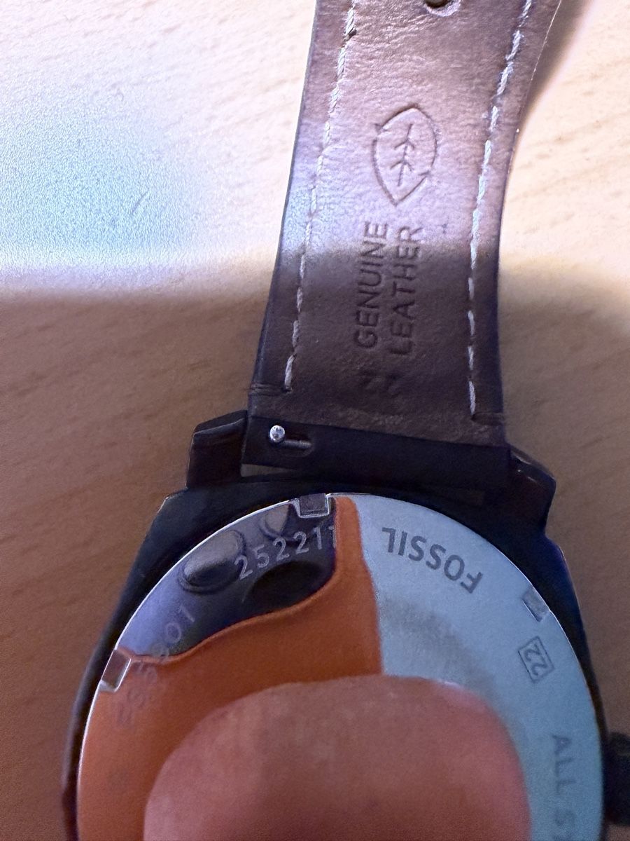 Fossil Uhren: Fossil FS5901 braunes Lederband Quartz – Gebraucht aus Oftringen von ste_mp2b 2