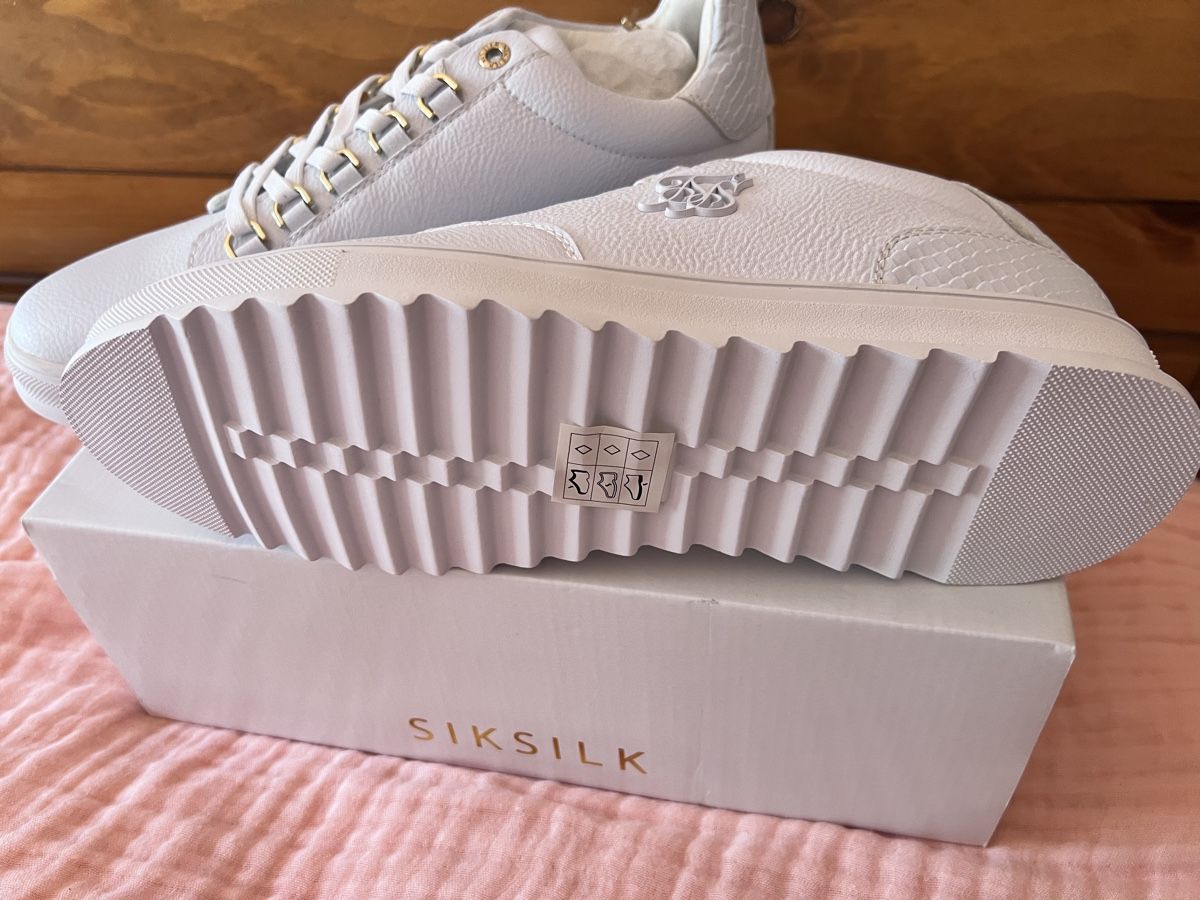 Scarpe da uomo: Siksilk Sneaker Weiss Grösse 45 Neu mit Box – Nuovo e nell'imballaggio originale da Unterterzen venduto da syllalex 1