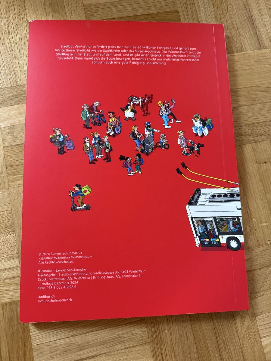 Livres: Stadtbus Winterthur Wimmelbuch – Neuf (Voir description) à Watt par Steffi84 1