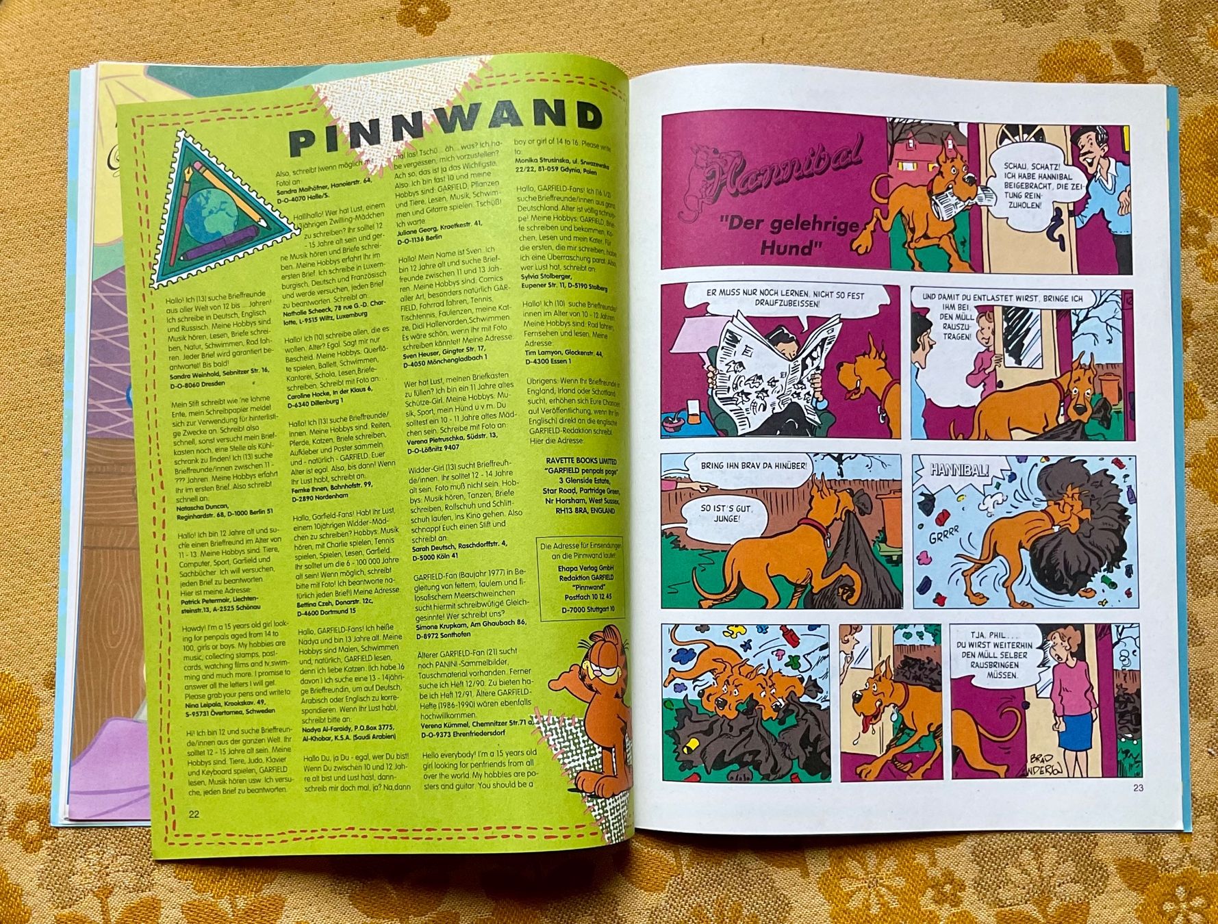 Fumetti: Garfield Heft Nr 11 von 1992 – Usato da Endingen venduto da nathan05 6