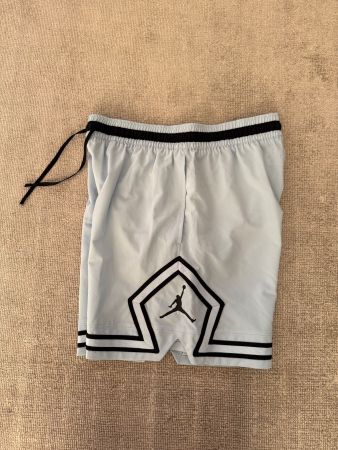 Nike Jordan Dri-FIT Shorts, Gr. M, hellblau, Basketball Gym