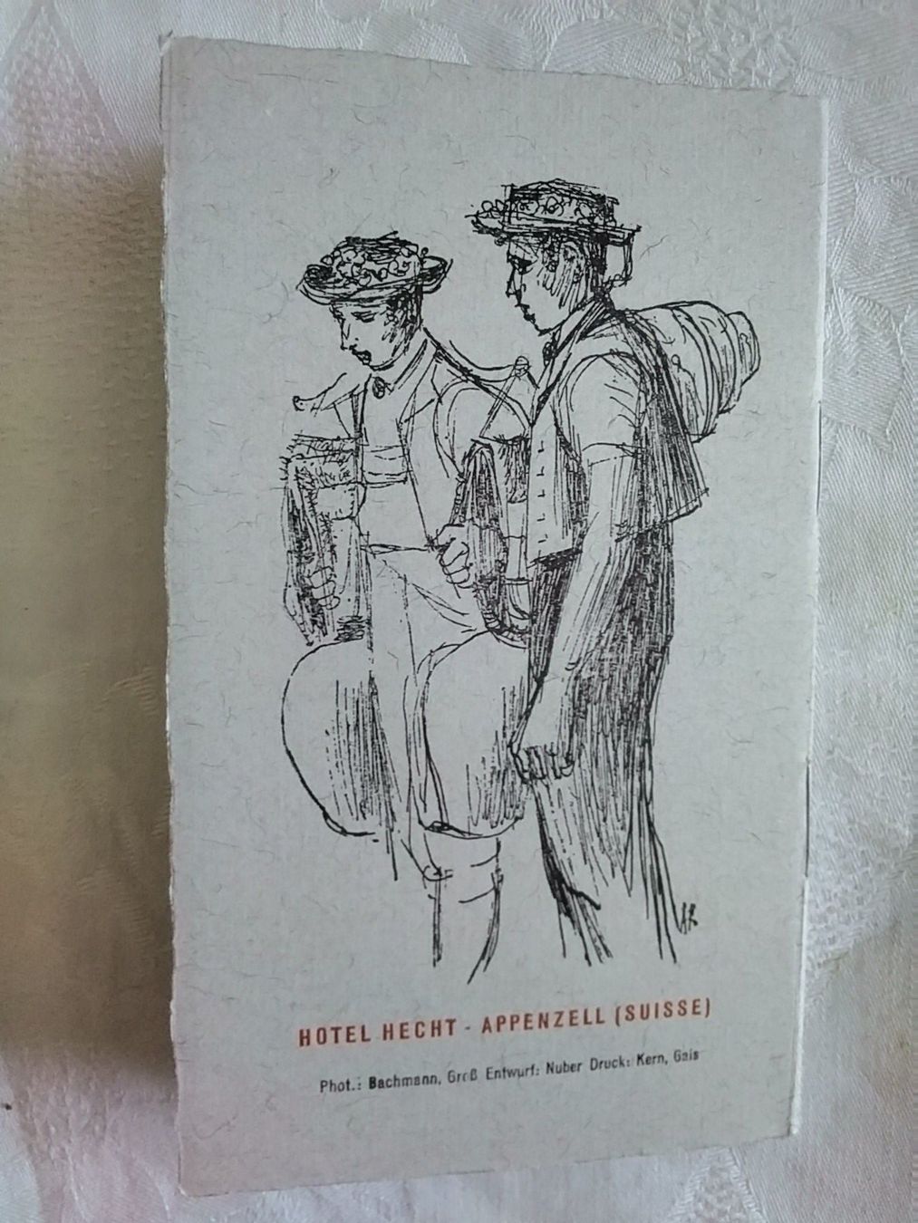 Dokumente: Prospekt Hotel Hecht Appenzell – Gebraucht aus Appenzell von lama19 8
