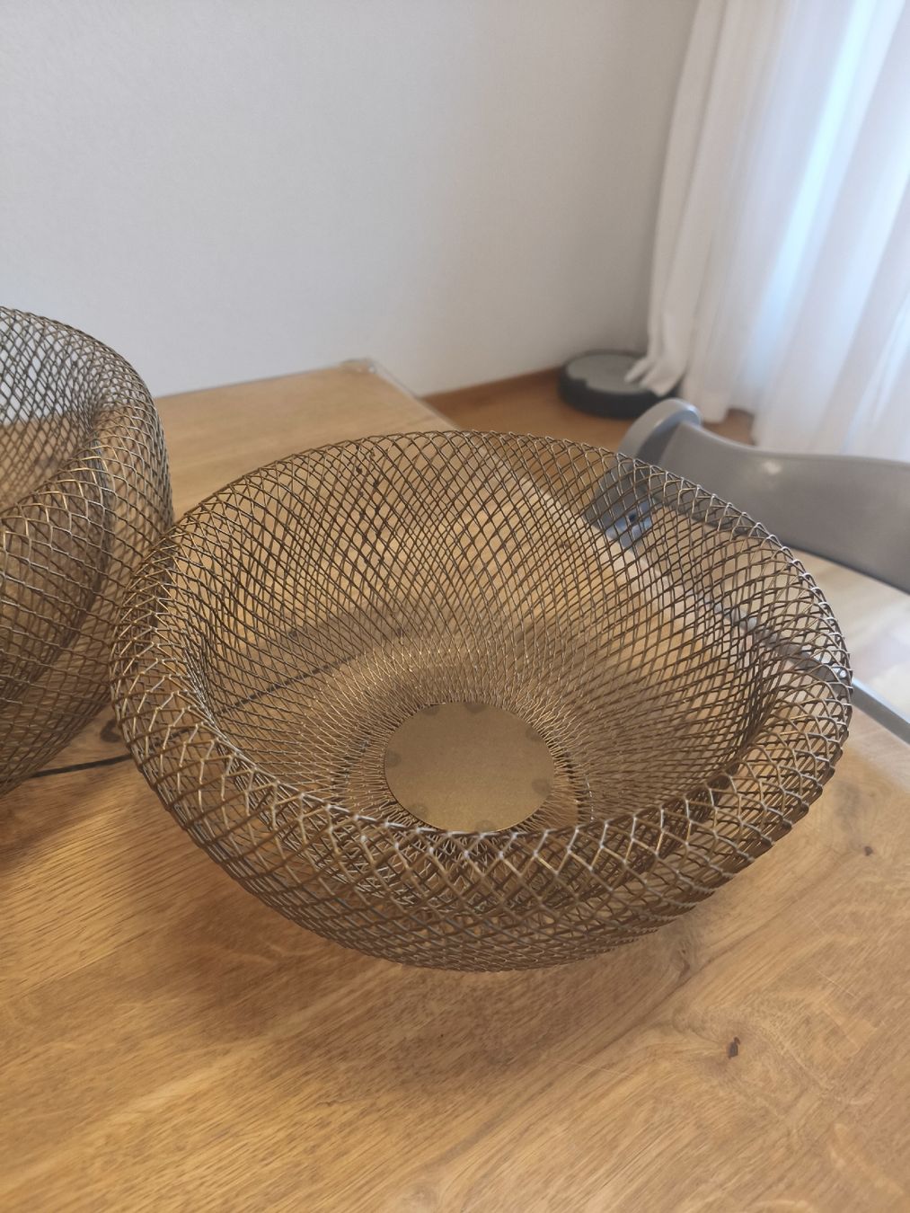 Altro in Antiquarato & Arte: 2x Golden Wire Fruit Basket – Nuovo (secondo la descrizione) da Dübendorf venduto da naj_szp5 3