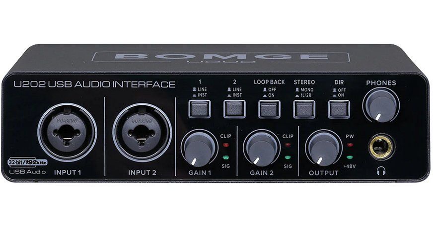 Attrezzatura per studi di registrazione: USB Audiointerface 32Bit 192kHz XLR TS TRS Mic Preamp 48V – Nuovo e nell'imballaggio originale da Genève venduto da Anna-38