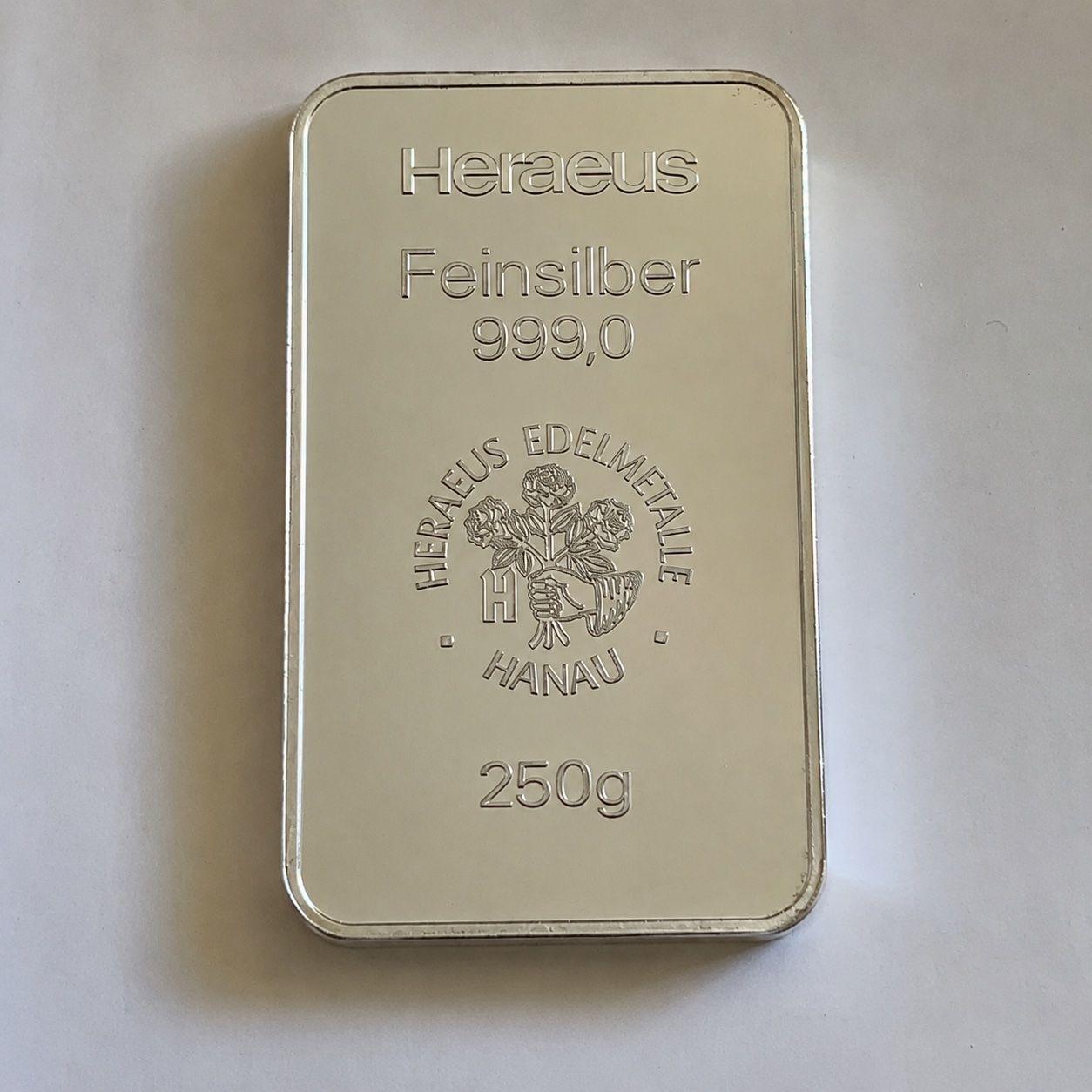 Edelmetalle: Lingot d'argent 250 grammes – Gebraucht aus Courroux von taylan_94