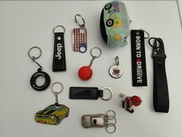 Lot de 12 portes-clés