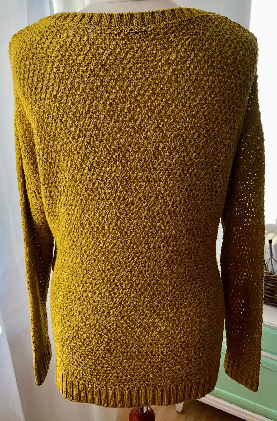 Promod Pulls & Sweat-shirts: Promod Pullover, Pulli, senfgelb 38 M, mit Goldfäden, Damen – D'occasion à Zürich par DepotCharity 4