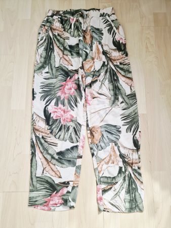 Damen Sommer Hose Chicorée Gr. S Tropical 100% Viscose