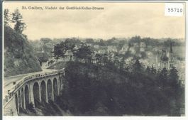 St. Gallen - Viadukt der Gottfried-Keller-Strasse