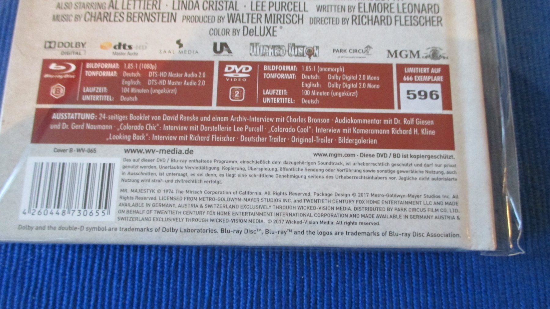 Tutti i DVDs: Mediabook Das Gesetz bin Ich/ Mega RARES Cover – Nuovo (secondo la descrizione) da Wattenwil venduto da Firebird1 4