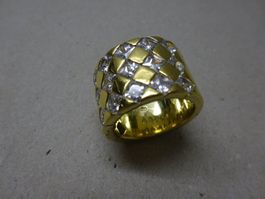 Designer Ring - 925Silber, verg. Gr.55