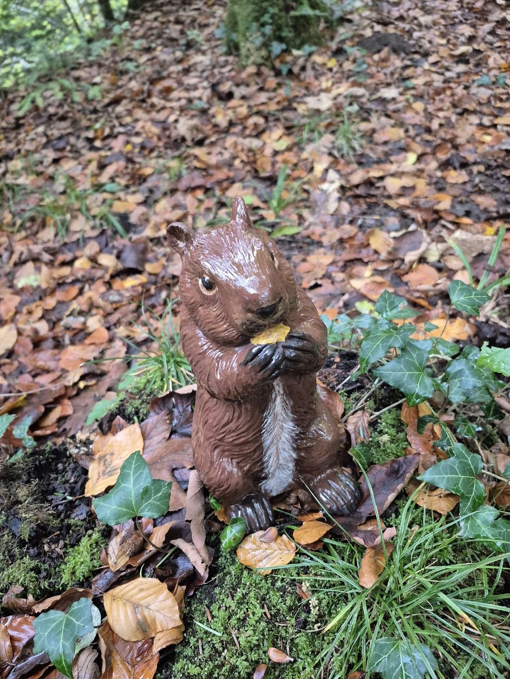 Statuette: Eichhörnchen ZEHO Garten Balkon – Usato da Baar venduto da Zwergen-Atelier4 4