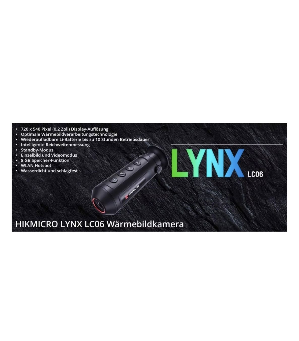 Binocoli: Nachtsicht/Wärmebildgerät Hikmicro LYNX LC06 – Usato da Ascharina venduto da nat_nj8k 3