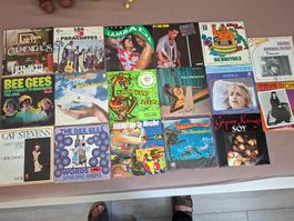 Konvolut Schallplatten Singles verschiedene Interpreten