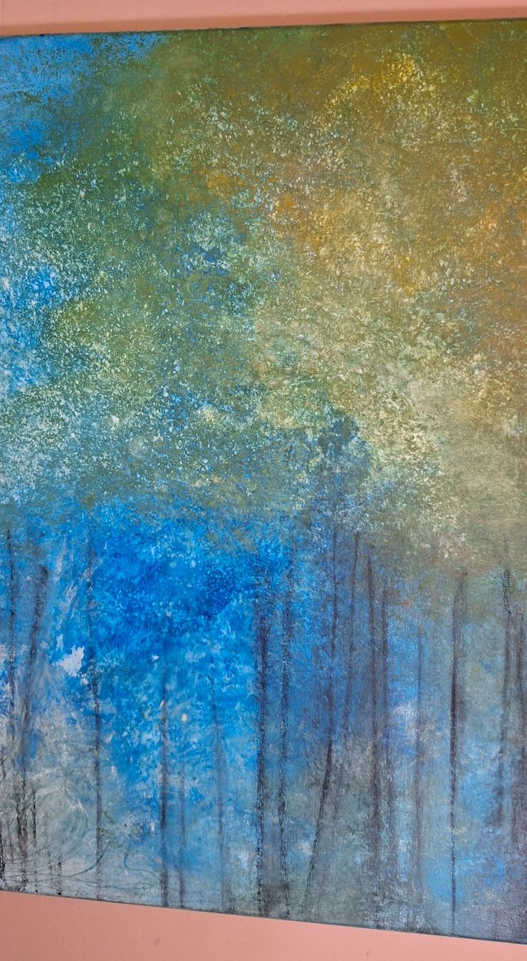Tableaux: Gemälde " Geborgen" handmade 50×60 – Neuf (Voir description) à Riehen par Steinbock1970 3