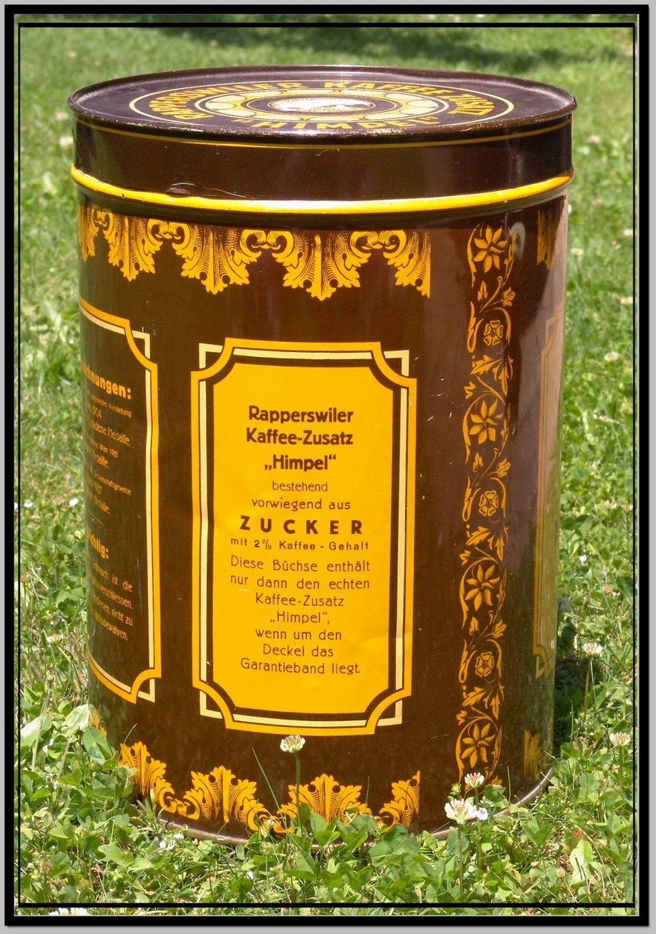 Barattoli: Rapperswiler Kaffee-Zusatz " Himpel " – Usato da Langenthal venduto da Antik_Huesli 2