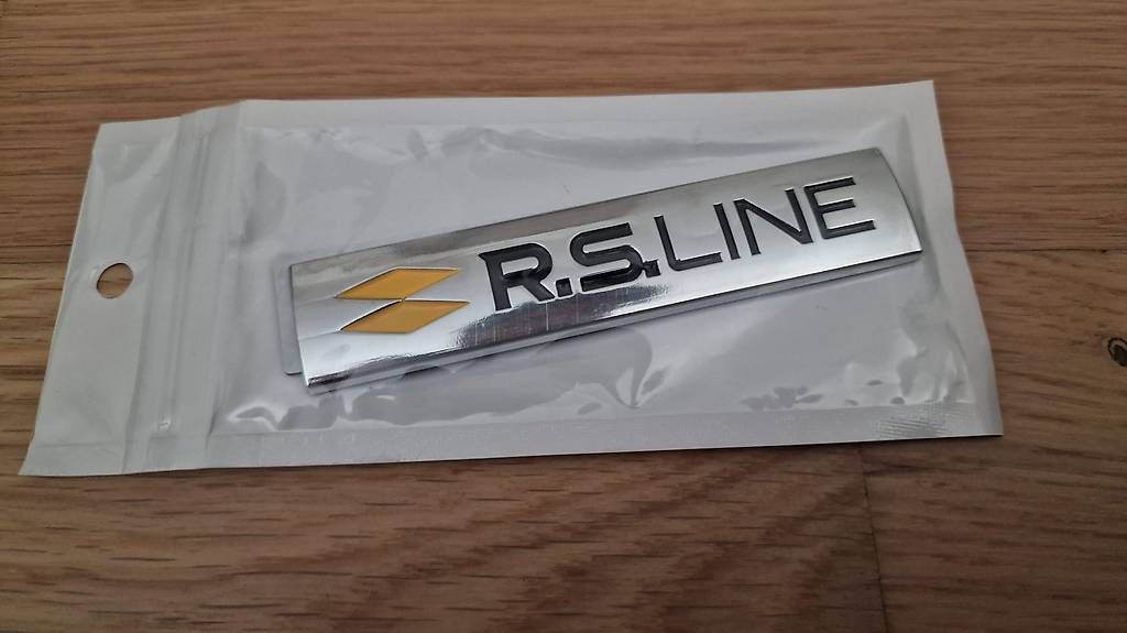 Renault Placchette & Badge: Renault Sport RS Linie Emblem – Nuovo e nell'imballaggio originale da Steffisburg venduto da remo3613 2