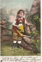 Knabe in Appenzeller Tracht