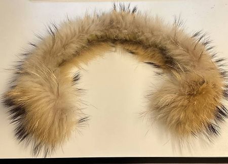 Fell / Kragen für Jacke / Kapuze - Racoon Waschbär