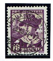 Pro Juventute J70 Vollstempel Chaux-de-Fonds