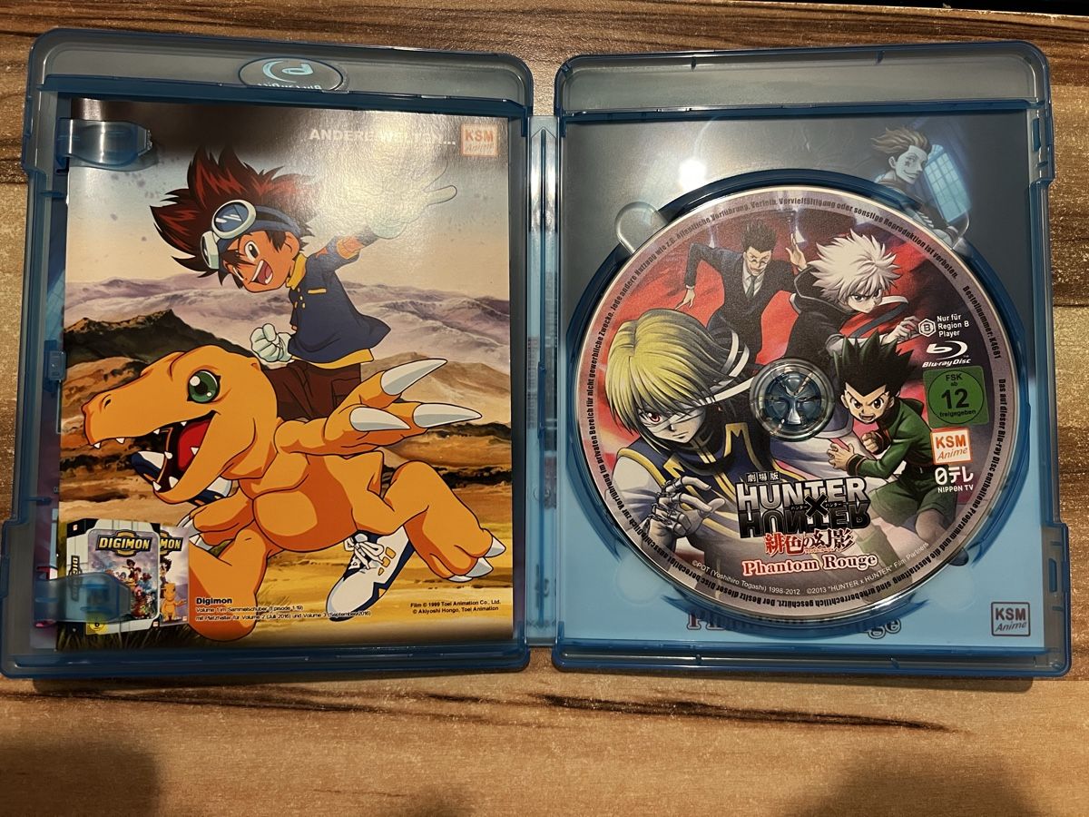 Alle DVDs: Hunter x Hunter - Phantom Rouge Blu-Ray, Top Zustand! – Gebraucht aus Buchs ZH von dani_realmadrid 1