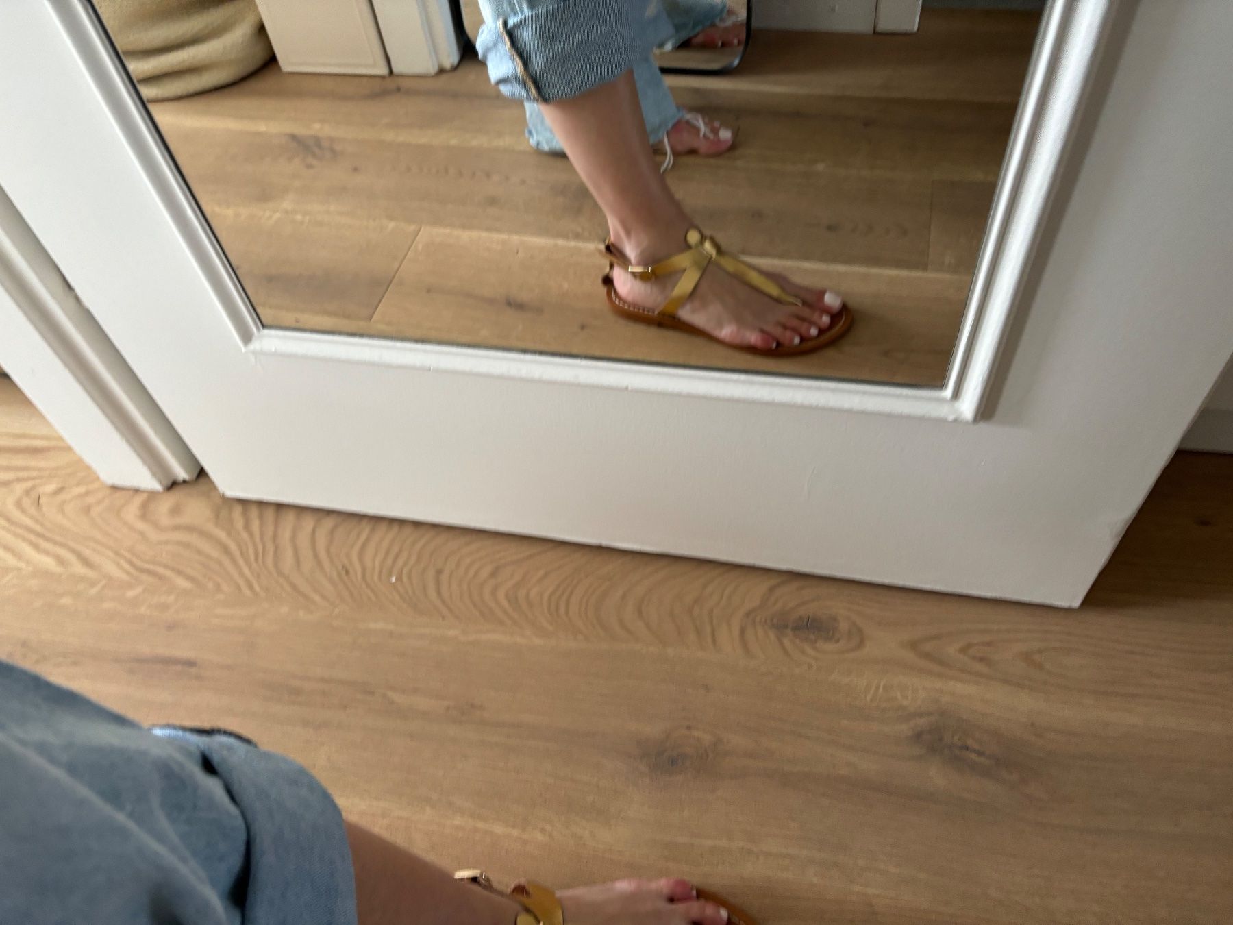 Zara Damenschuhe: Sandales Dorées Zara – Gebraucht aus Genève von bha_jcf5 1