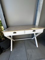 Schreibtisch weiss mit Bürostuhl 
