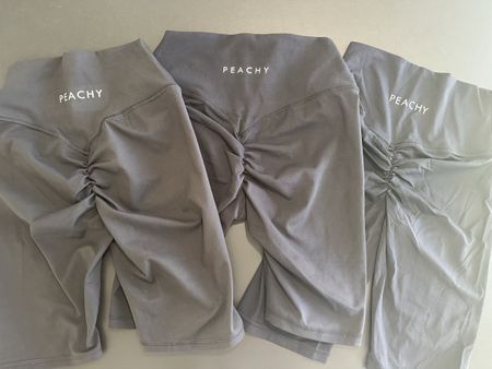 Peachy Passion Scrunch Radlershorts