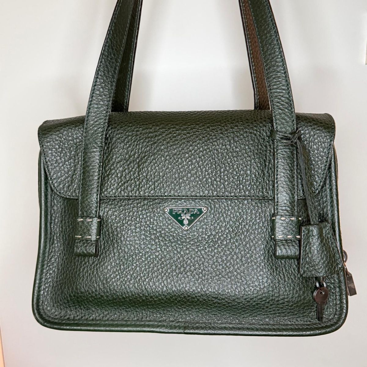 Prada Borse da donna: Green Vintage Prada Bag 90s - 2000s – Nuovo (secondo la descrizione) da Basel venduto da priscalinaa