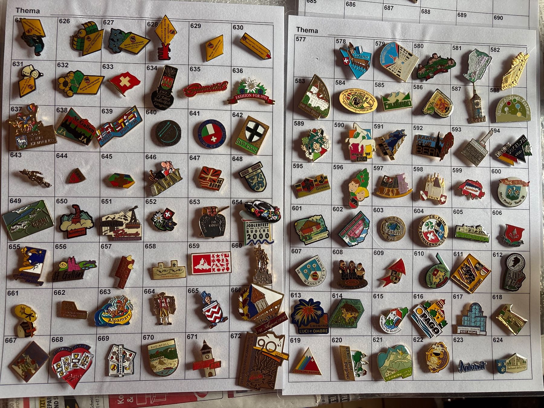 Placchette & Badge: Pins Schweiz – Usato da Lützelflüh-Goldbach venduto da NicoleL.