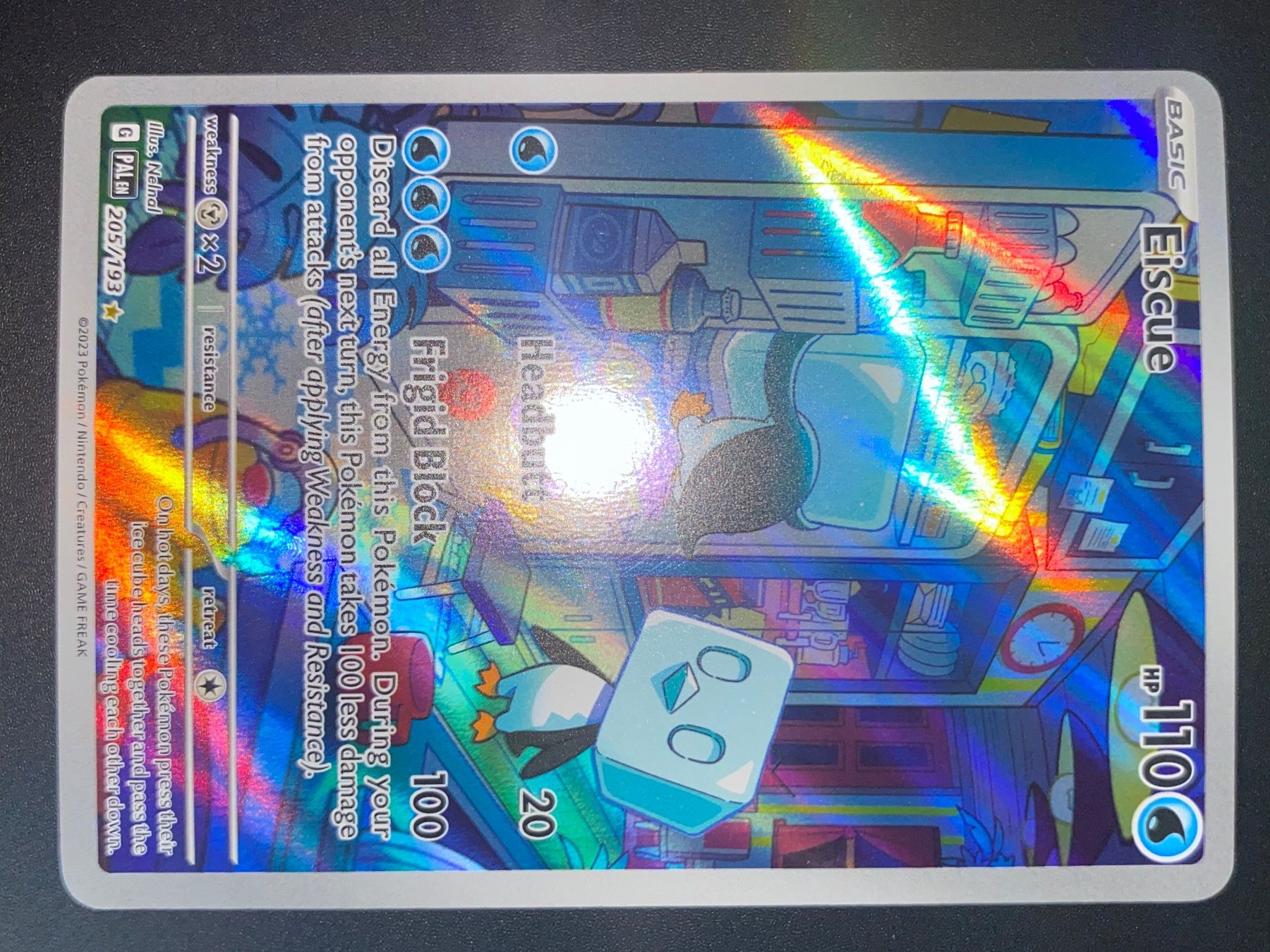Pokémon Carte collezionabili: Eiscue (205/193) - Paldea Evolved - NM+ - EN – Nuovo (secondo la descrizione) da Yverdon-les-Bains venduto da Prismea 1