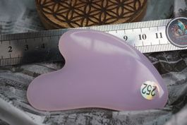 Gua Sha Massage-Stein Lavendel Quarz    ab 1.-