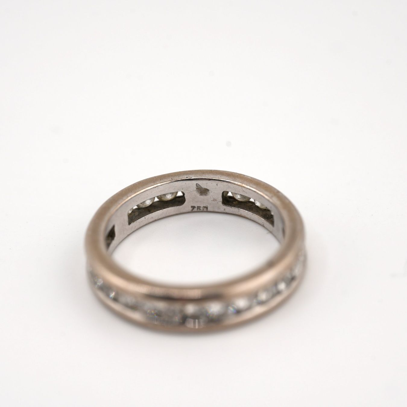 Anelli: Weissgoldring mit Diamanten – Usato da Basel venduto da Vip24 3