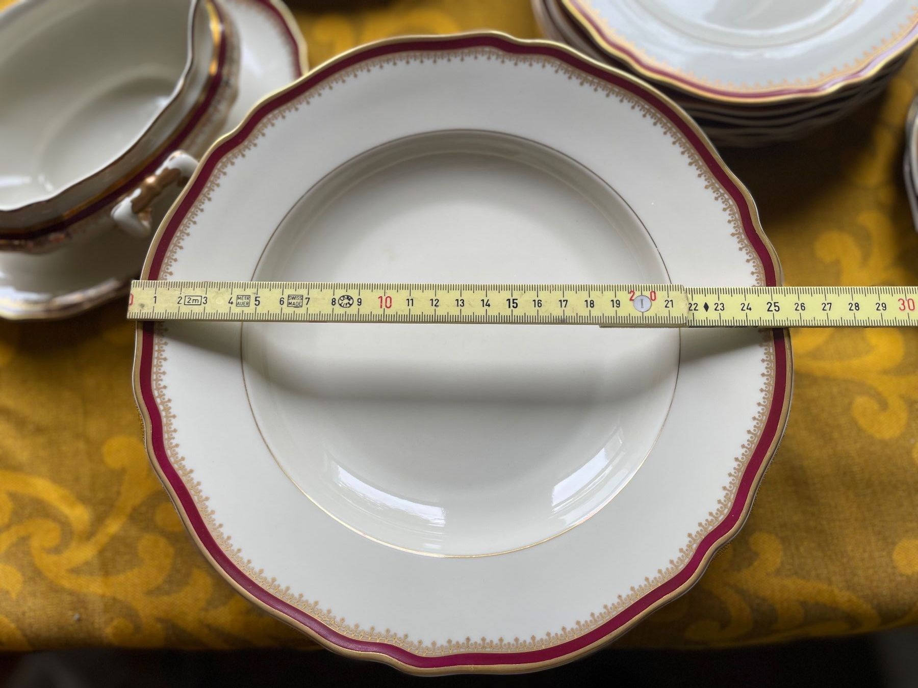 Set di piatti: Vintage Geschirr-Set, Winter-Design, – Usato da Bremgarten AG venduto da Schussi 6