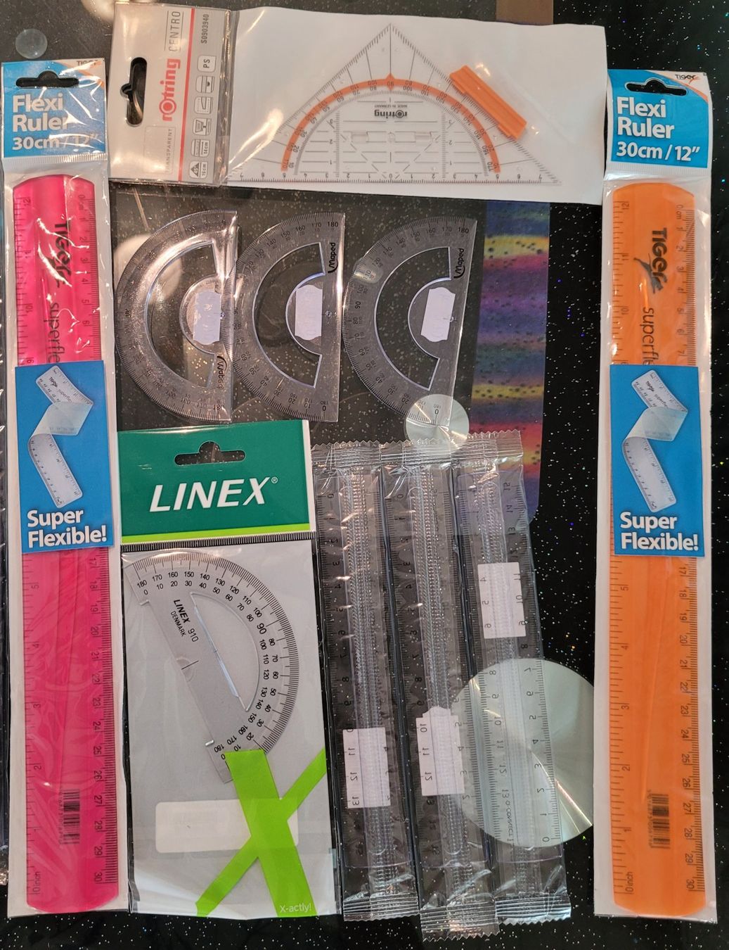Sonstiges Schreiben & Zeichnen: 14 Lineale div. Grössen! Fabrikneu! – Neu und originalverpackt aus Lupfig von Angel17 1
