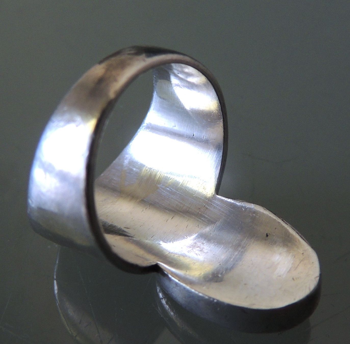 Anelli: Abalone Perlmutt Silber 925 Fingerring Gr. 49 – Usato da Waldenburg venduto da schaller707 4
