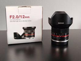 Samyang 12mm F2 NCS CS (Sony E, APS-C)