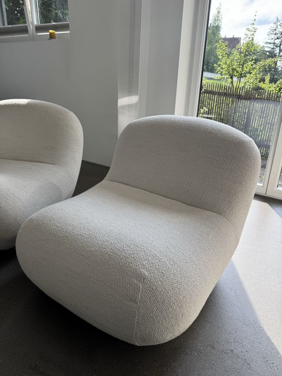 Gubi Sessel: 2x Gubi Pacha White Boucle Armchairs – Gebraucht aus Zürich von sarah_maria0206 2