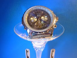 Armbanduhr Automat, offene Unruhe, neu