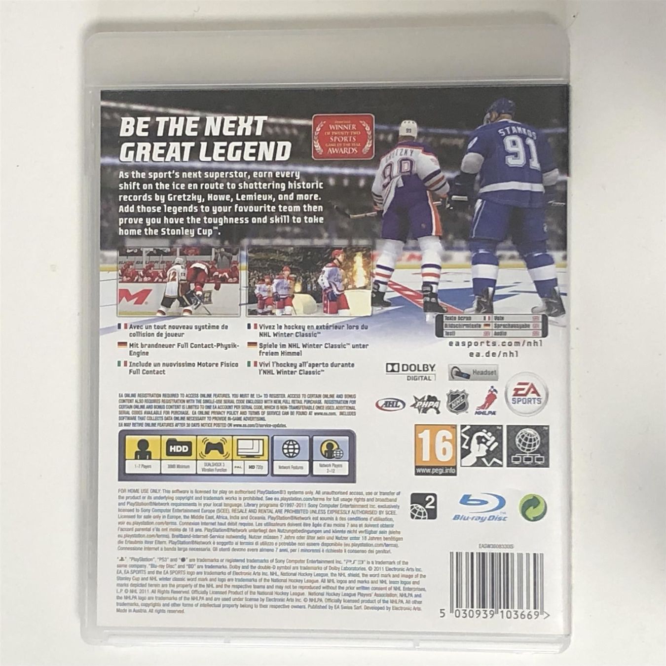 Giochi: NHL 12 PS3 – Usato da Mollis venduto da GamingCorner 2