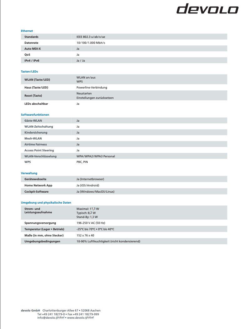 Devolo Unità & Adattatore: Devolo Magic 2 * Starterkit* Deutsche Version *2400Mbit/s – Usato da Schaffhausen venduto da vasco016 7