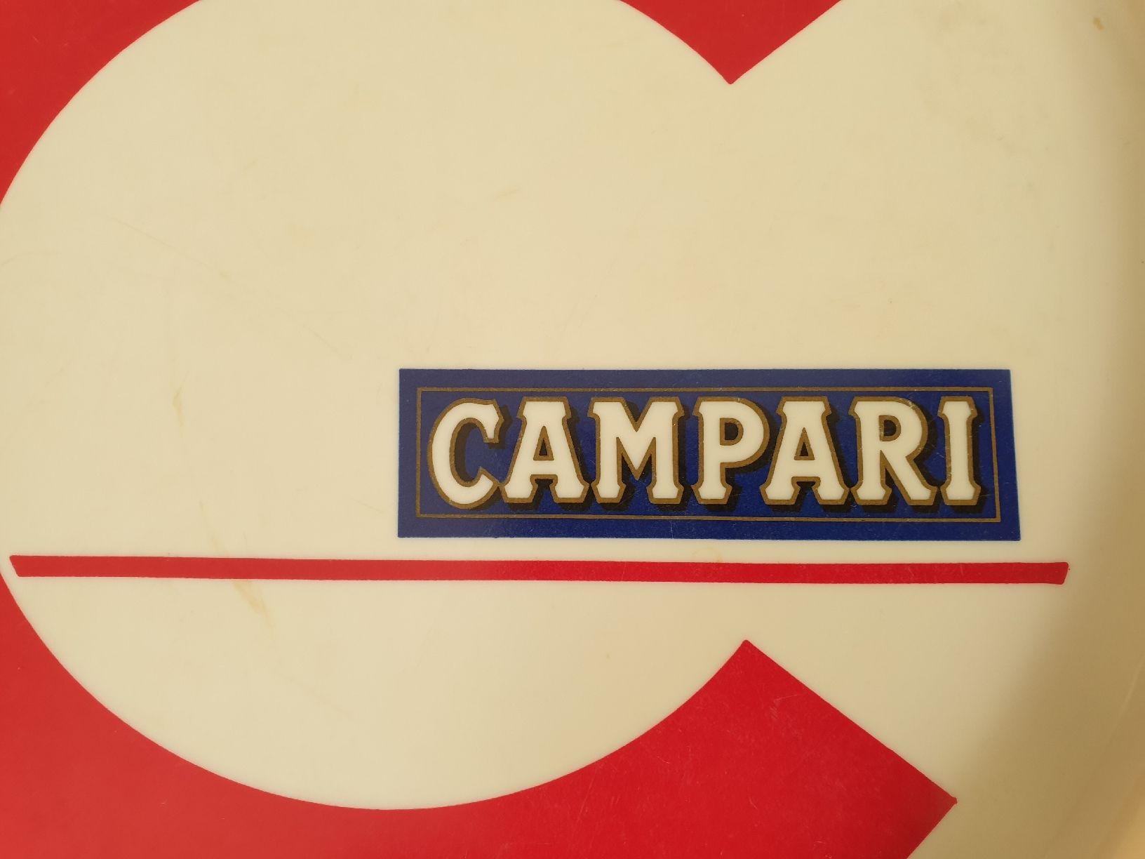 Piatti di portata: Campari  Pubblicità – Usato da Viganello venduto da Priska.c 1