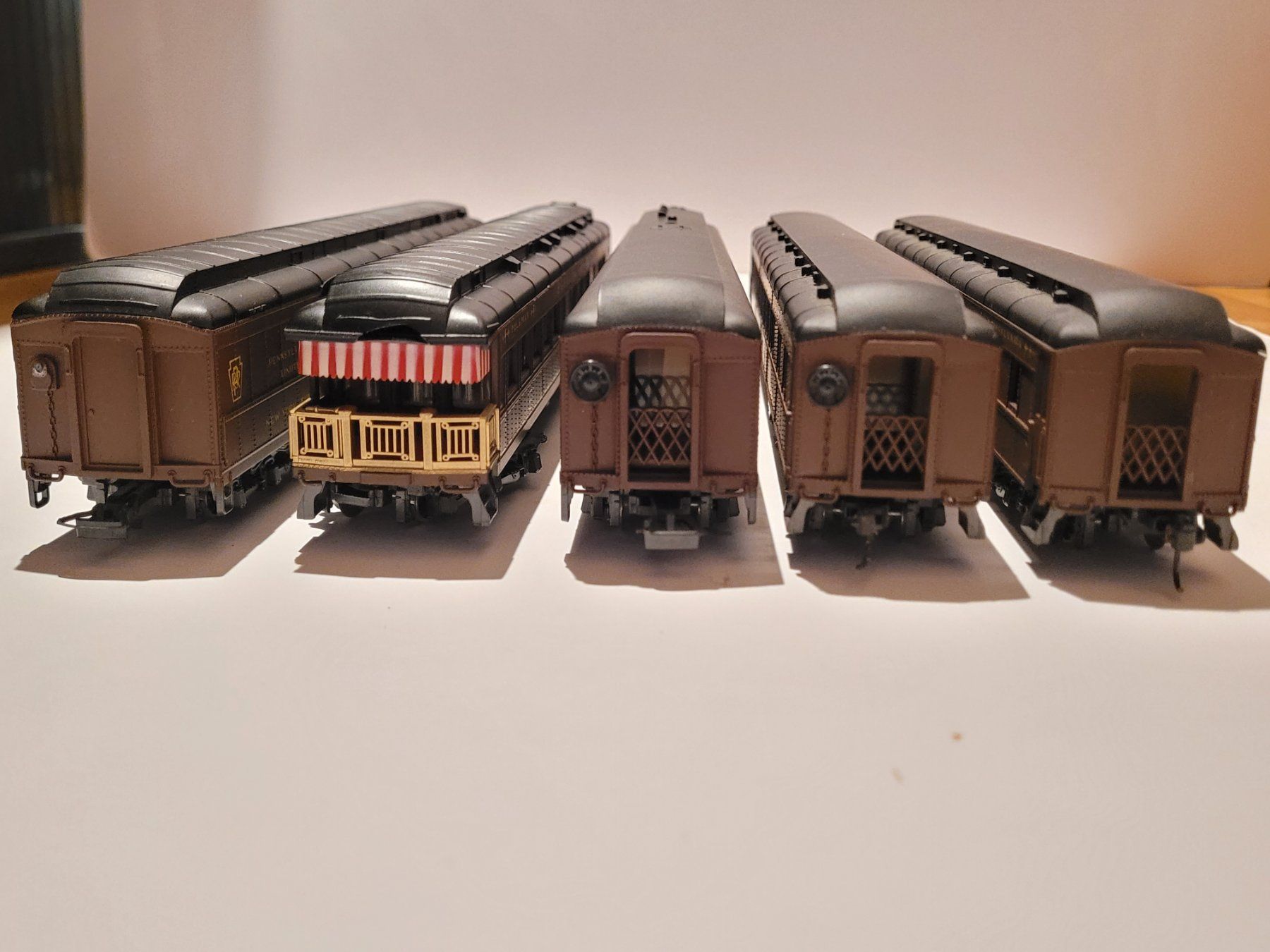 Rivarossi Modellini di ferrovie: Lot de 5 wagons Pullman Pennsylvania HO Varrossi Oldtimer – Usato da La Tour-de-Peilz venduto da estelle69 6