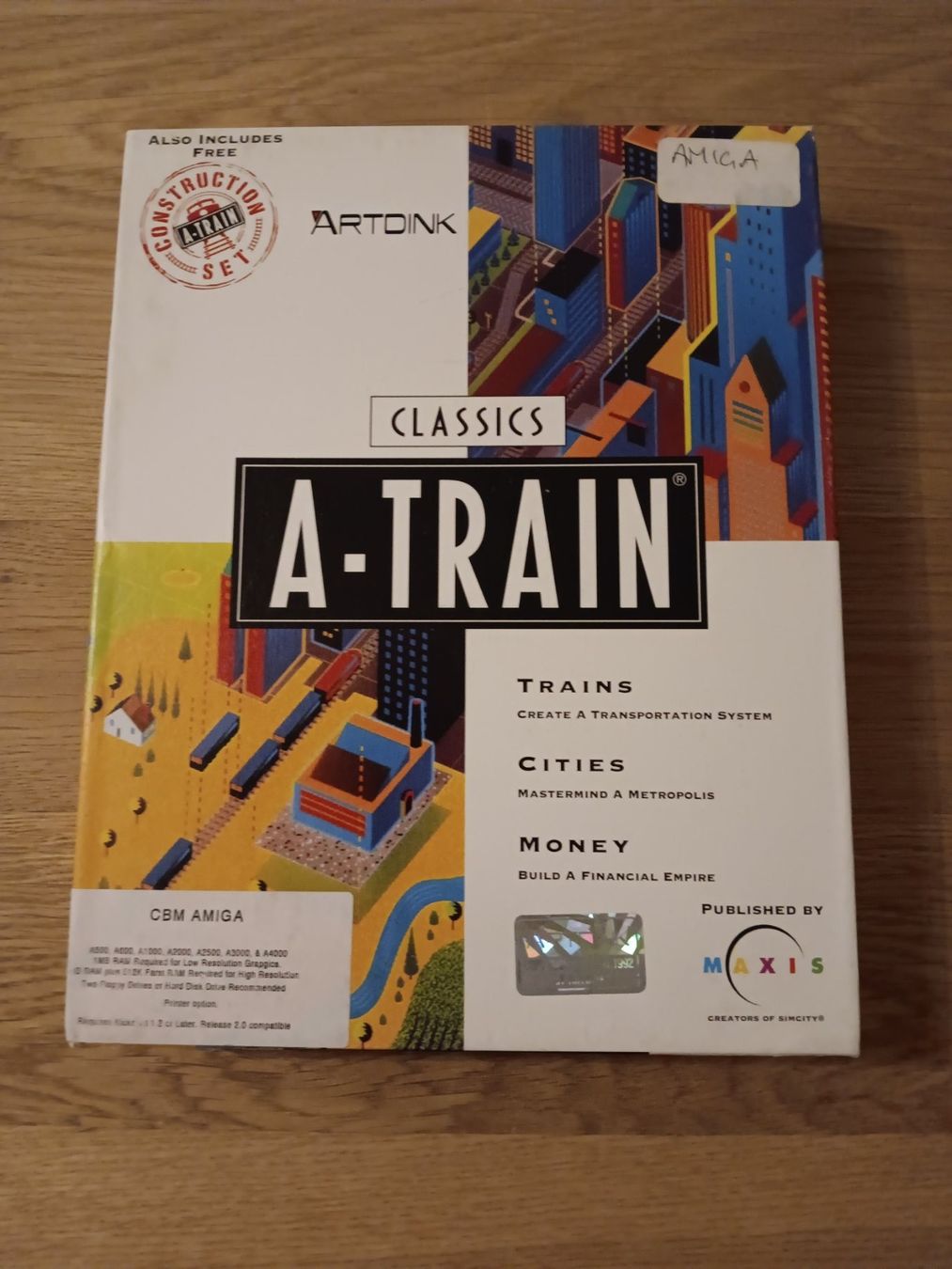 Commodore PCs: Amiga Klassiker A-Train – Gebraucht aus Beringen von Beringen75