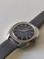 CERTINA DS2  Vintage Uhr, läuft, seltenes Zifferblatt blau !