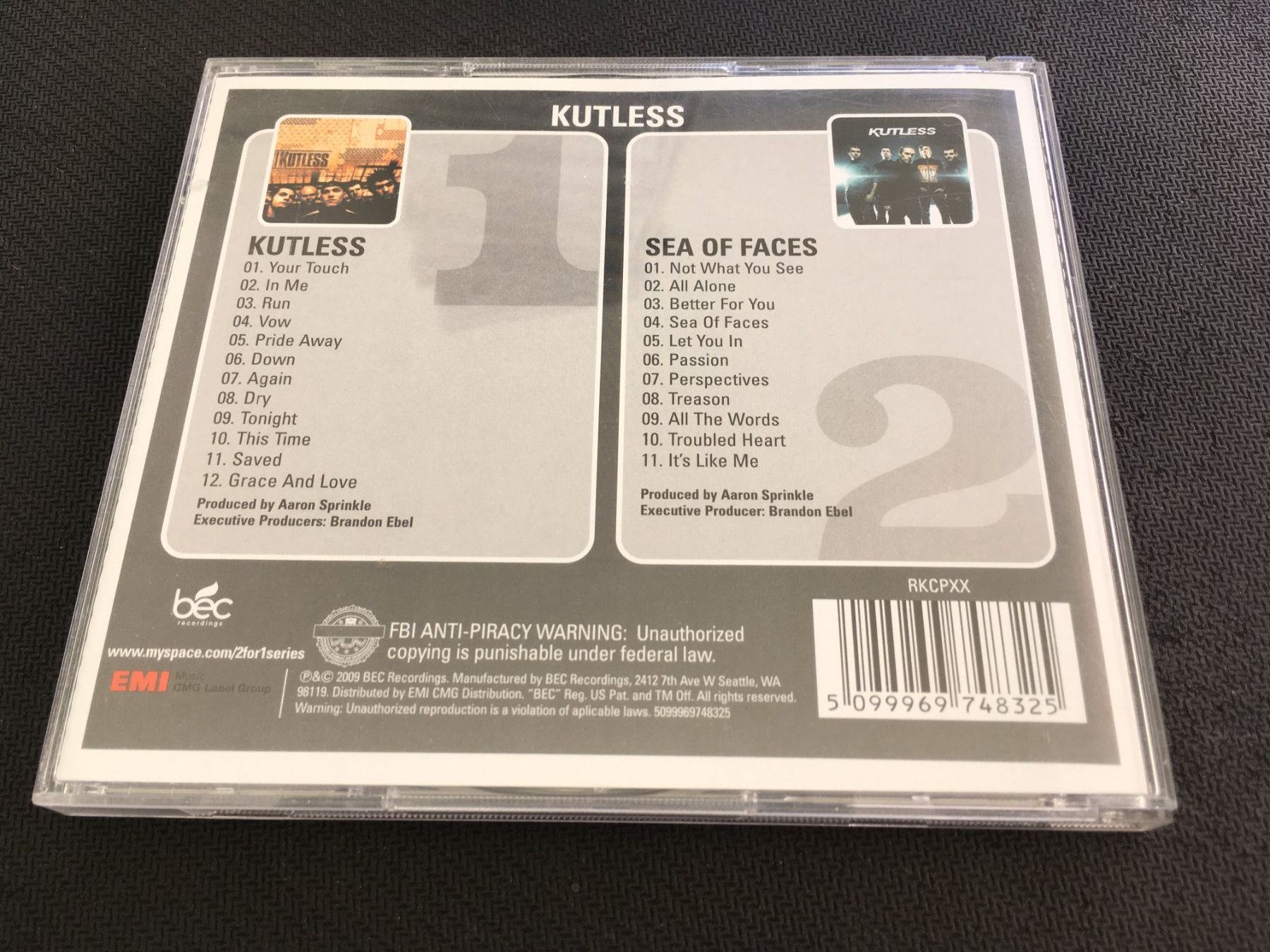 CD: Kutless - Sea of Faces -CD- 2cd – Usato da St.Gallen venduto da MedienJoe 2