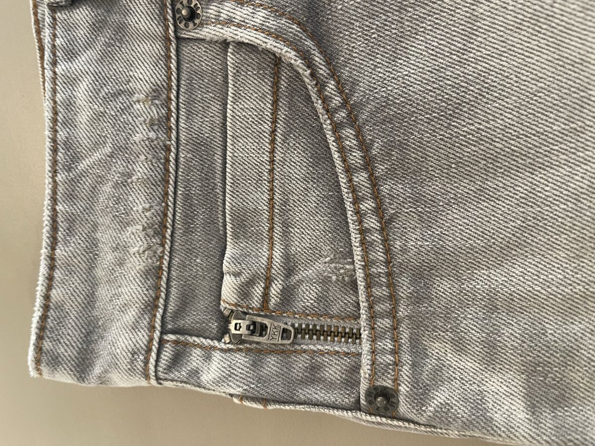 Topshop Gonne: Jeansrock von Topshop, Grau, Groesse 38 – Usato da Plasselb venduto da Mabischer 3