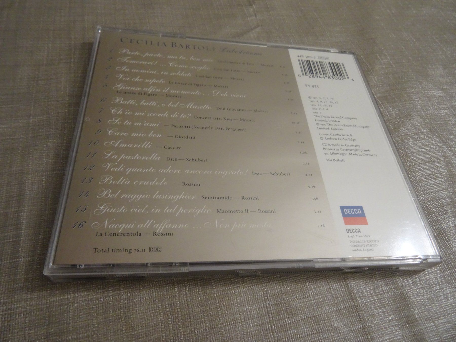 CD: Cecilia Bartoli - A Portrait CD – Usato da Olten venduto da Disc-Ausverkauf 1