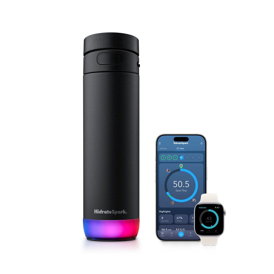 Borracce & Thermos: HidrateSpark PRO 2 – Nuovo e nell'imballaggio originale da Zürich venduto da lou_jv9x 5