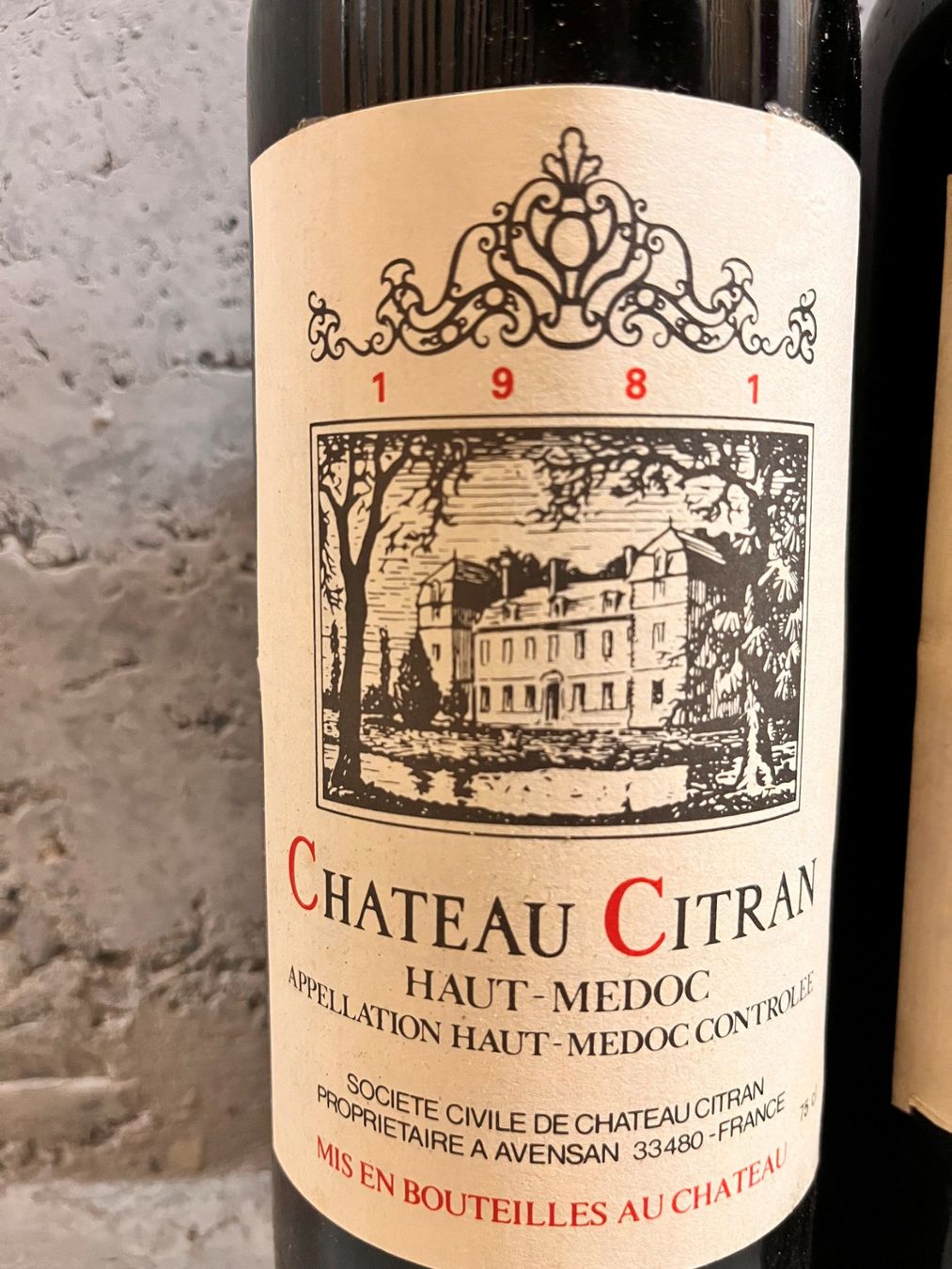 Vino: 1981 Chateau Citran x4 – Nuovo (secondo la descrizione) da Sargans venduto da jul_rws6 1